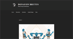 Desktop Screenshot of donavonbrutus.com